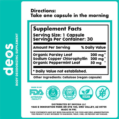 Deos™ Body Deodorizer